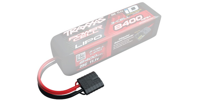 Traxxas 3S 8400mAh 11.1V 25C LiPo Battery with iD Connector