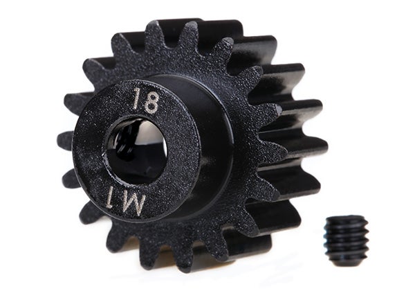 Traxxas 12-Tooth Pinion Gear 6482X - 1.0 Metric Pitch For 5mm Motor Shafts With Set Screw