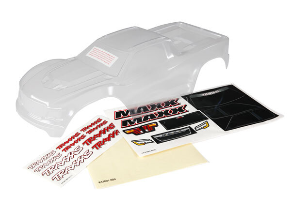 Traxxas Maxx 4s Unbreakable Body with Stickers TMT-BODIES!