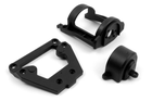 BlackZon Motor Mount/Front Steering Plate Set