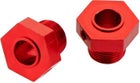 ARRMA RC AR330359 Wheel Hex Aluminum Red Nero (2)