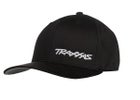 Traxxas Flex Hat Curved Bill Black / White (S-M)