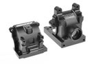 Team Corally Gearbox Case Set - Swiss Made 7075 T6 - Black