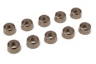 Team Corally Aluminium Washer for M4 Socket Head Screws OD=10mm Gun Metal (10)