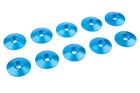 Team Corally Aluminium Washer for M3 Button Head Screws OD=15mm Blue (10)