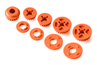 Xray Low Friction Composite Belt Pulley Set - Graphite