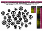 HUDY Aluminium Ultra-Light 64p Pinion Gear - Hard Coated