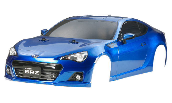 Tamiya Subaru BRZ (ZD8) Body Parts Set - Unpainted | EuroRC.com