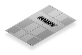 Hudy Plastic Set-Up Board Decal 331x545mm - 1/8 On-Road