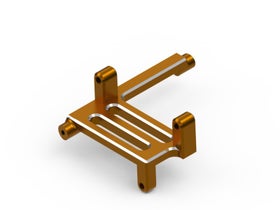 HPI Racing - Venture18 - Aluminum Shift Servo Mount (Orange)