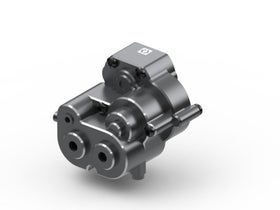 HPI Racing - Venture18 - Aluminum Center Gear Box Set (Gunmetal)