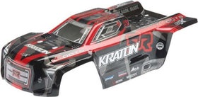 ARRMA RC AR406078 Body Kraton 6S Red Black II