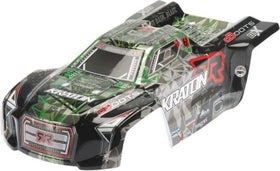 ARRMA RC AR406053 Body Green/Black Kraton 6S Painted II