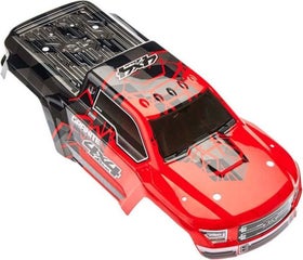 ARRMA RC AR402256 Body Pntd Decal Trim Red GRANITE 4x4 MEGA
