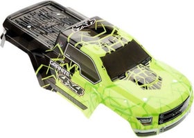ARRMA RC AR402253 Body Painted/Decal Green Granite 4x4 Mega