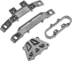 ARRMA RC AR320251 Front/Rear Bumper Set Nero