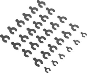 ARRMA RC AR330366 Composite Spacer Set Nero