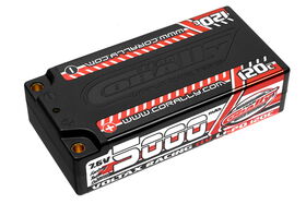 Team Corally Voltax 120C LiPo HV Battery 5000 mAh 7.6V Shorty 2S 4mm Bullit