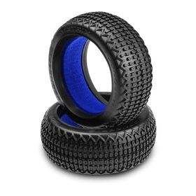 JConcepts Metrix 1:8th Buggy Tire - Green - Super Soft - (2)