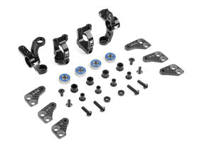 Xray Alu Steering Blocks & 7° C-Hubs - Lightweight - Set