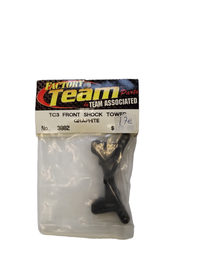 Team Associated TC 3 Front Shock Tower Graphite NOS