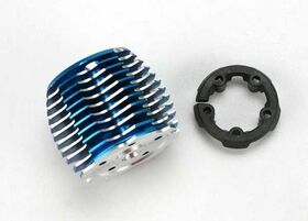 Traxxas Cooling Head Blue (with Protector) TRX 2.5