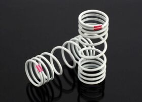 Traxxas Progressive Springs - Front  +10% - pink (2)