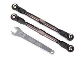 Traxxas UDR Toe Links Front Complete Alu Grey with Wrench (2)