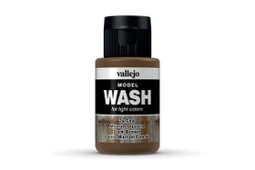 Vallejo Wash Dark Brown