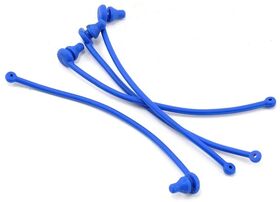 Traxxas Body Clip Retainer Set (Blue) (4)