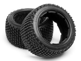 HPI Racing - Khaos Tire Baja 5T - White - Rear - (2)