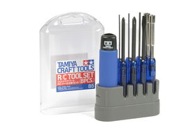 Tamiya RC Tool Set (For Tamiya Kits) - 8 pcs