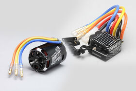 Yokomo Drift Spec Combo BL-RS4D ESC & 10.5T Zero-S Black Motor