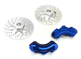 Integy Realistic Alloy Front Brake Disc (2) for Traxxas 1/10 4-Tec 2.0