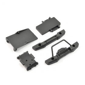 FTX Outback Mini 2.0 Fr/Rr Bumpers & Electronics Mounts