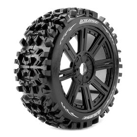 Louise Tire & Wheel B-PIONEER 1/8 Buggy Soft Black (2)
