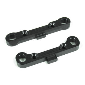 Tekno RC Adjustable Hinge Pin Braces (rear, 7075 CNC, gun metal anodized)