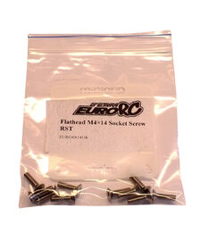 EuroRC Flathead M4x14 RST Socket Screw (10)