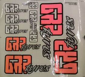 GRP Sticker set