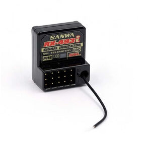 Sanwa RX-493i Waterproof Telemetry Receiver FH5, SUR