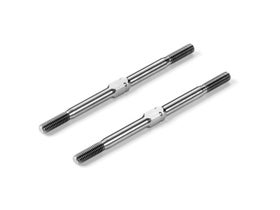 HUDY Titanium Adjustable Turnbuckle M3 55mm L/R (2)