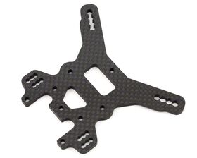 Tekno RC Shock Tower (rear, carbon fiber, 4mm)