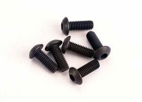 Traxxas 3x8mm Button Head Machine Hex Screws (6)