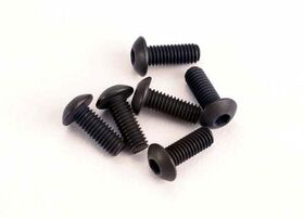 Traxxas 3x8mm Button Head Machine Hex Screws (6)