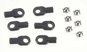 Traxxas Long Rod Ends With Hollow Balls M3 - (6)