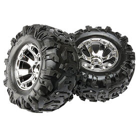 Traxxas Tires & Wheels Canyon AT/ Geode (17mm) 3,8" (2)