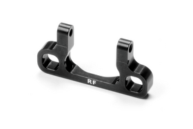 Xray Alu Rear Lower 1-Piece Suspension Holder- Front -Black - RF