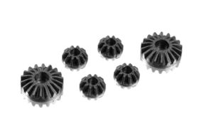 Xray Graphite Gear Diff Bevel + Satellite Gears (2+4) - Low