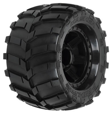 Pro-Line Masher 3.8" - Traxxas Style Bead Mounted Tyres (2)
