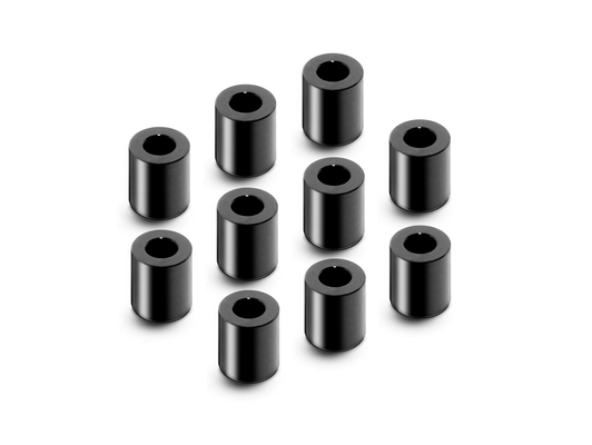 Xray Alu Shim 3x6x7.0mm - Black - (10)
